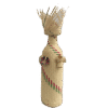 Cubre botellas artesanal de yute