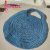 Bolso redondo a crochet
