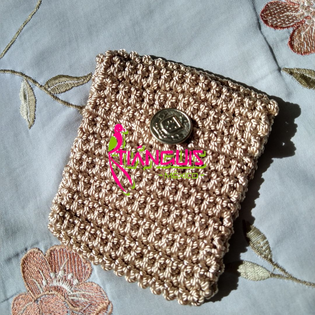tianguis-mexico-bolsa-sanitaria Organizador de bolso artesanal pequeño para monedas llaves y accesorios femeninos
