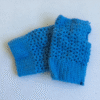 Mitones a crochet unisex