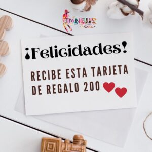 Tarjeta de regalo 200 digital