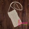 Bolso artesanal crochet para Celular Tejido a Mano