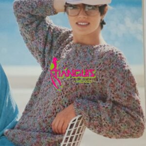 Patrón Digital PDF: Jersey "Malva" Vintage (Colección Greca Taller)